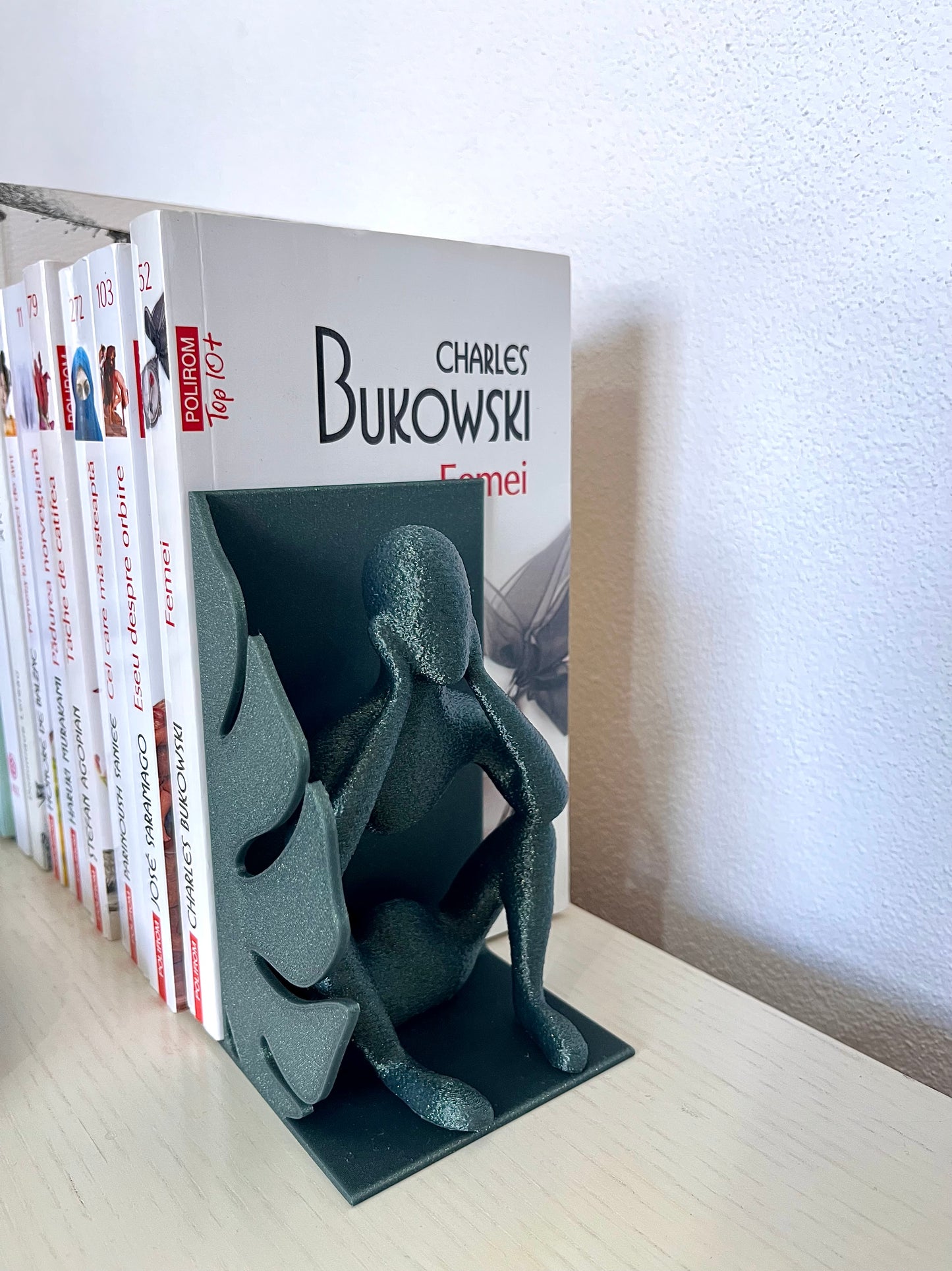 Suporturi pentru cărți „Frunza Monstera” – Imprimare 3D