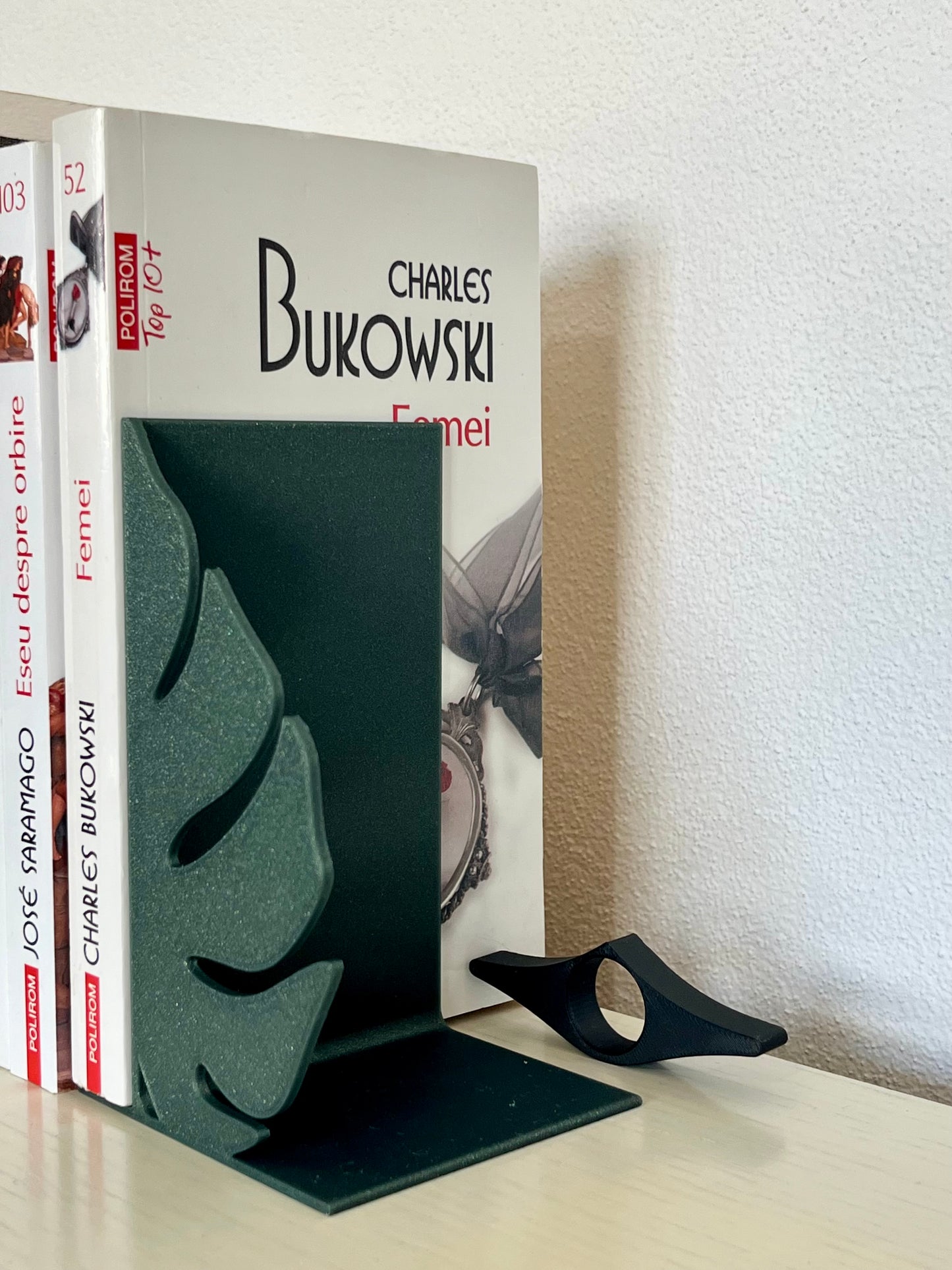 Suporturi pentru cărți „Frunza Monstera” – Imprimare 3D