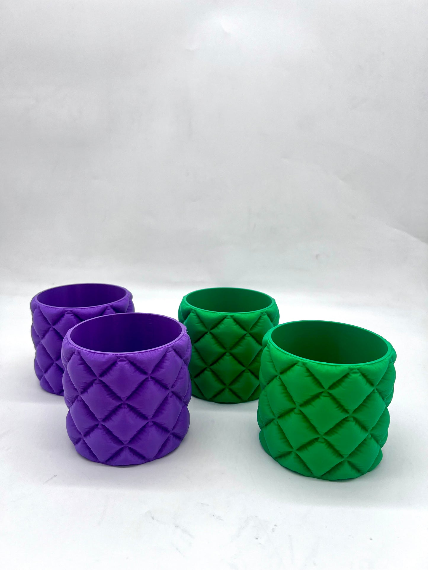 Ghiveci Aspect Textil Imprimat 3D