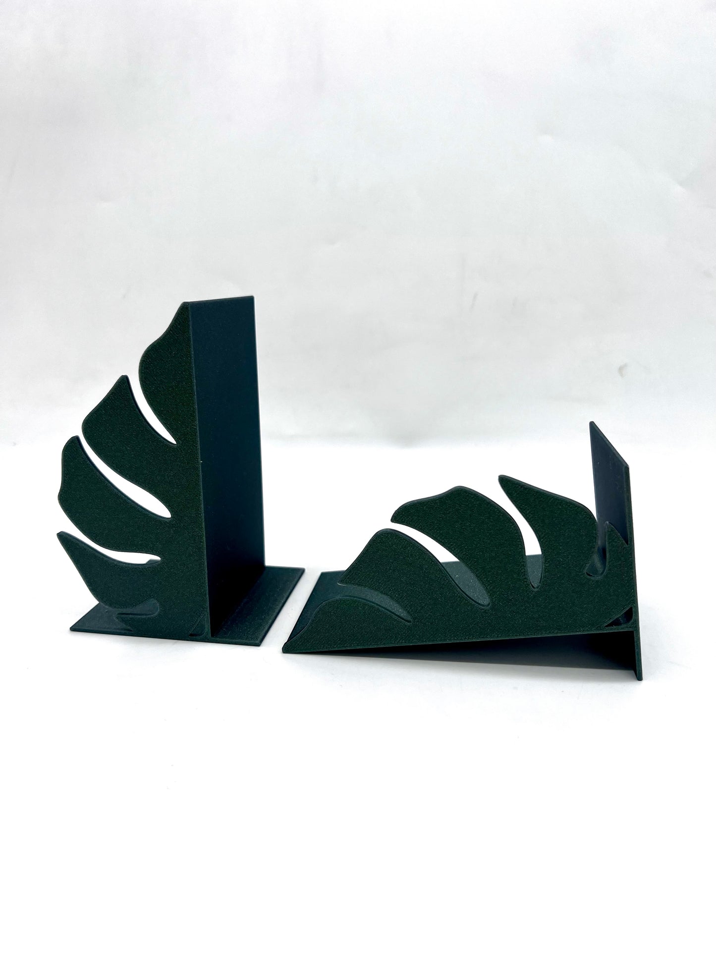 Suporturi pentru cărți „Frunza Monstera” – Imprimare 3D