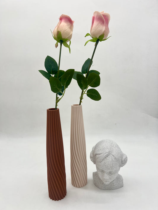 Vază Răsucită Elegantă – Imprimare 3D